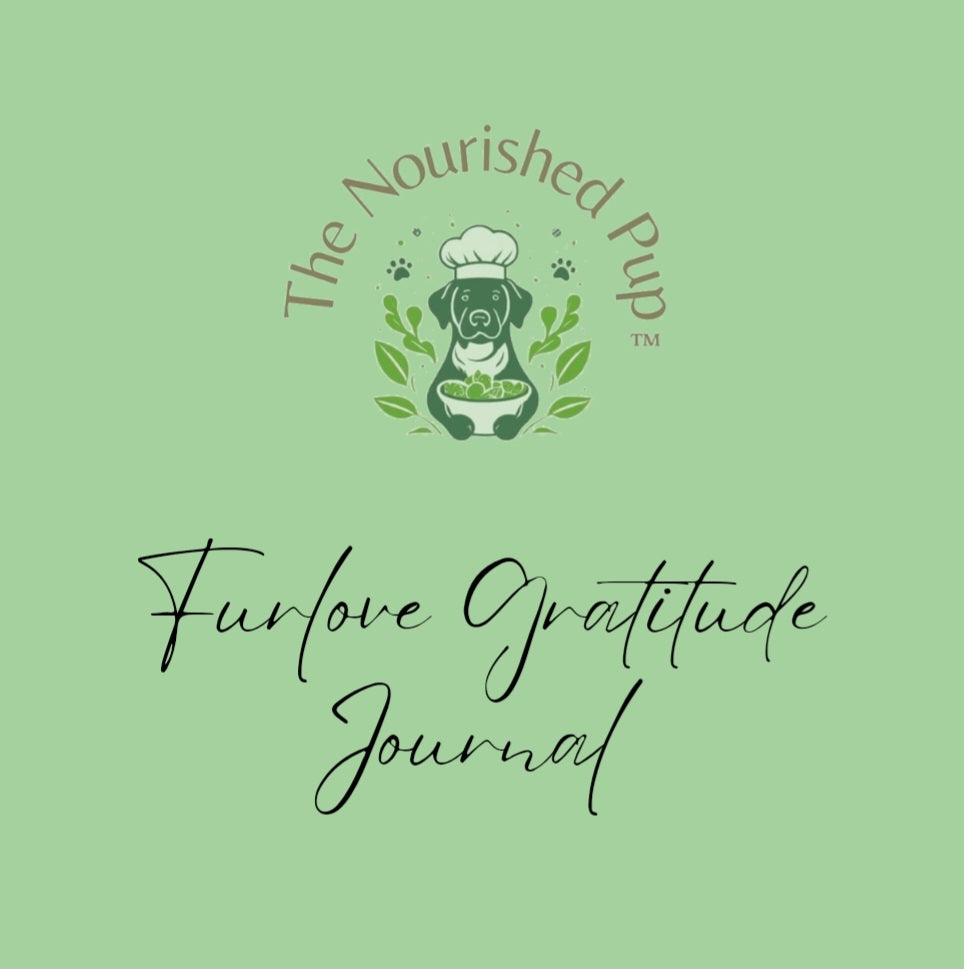 The Nourished Pup Dog Gratitude Journal