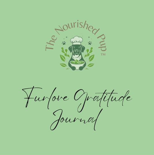 The Nourished Pup Dog Gratitude Journal